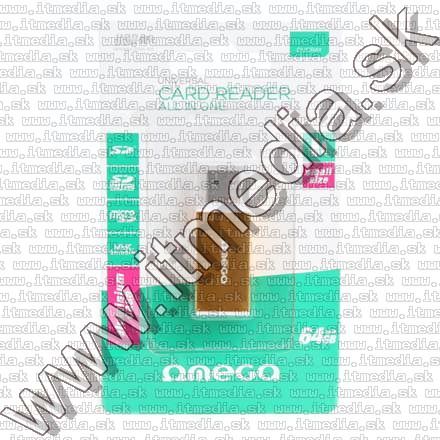 Image of Omega Card Reader ALU *Gold* 42028 (IT10089)